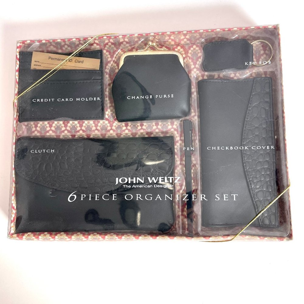 John Weitz - 6 piece organizer set